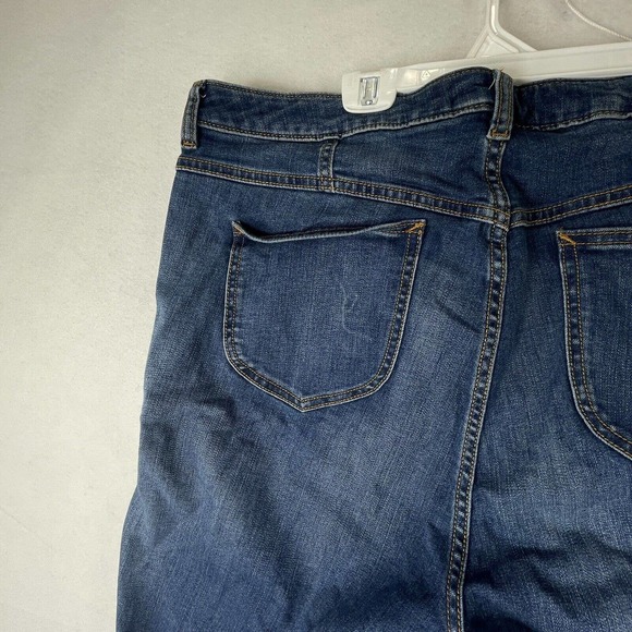 ModCloth The Molly Womens Size‎ 18 Straight Ankle Jeans W/80’s High Waist - Picture 12 of 13